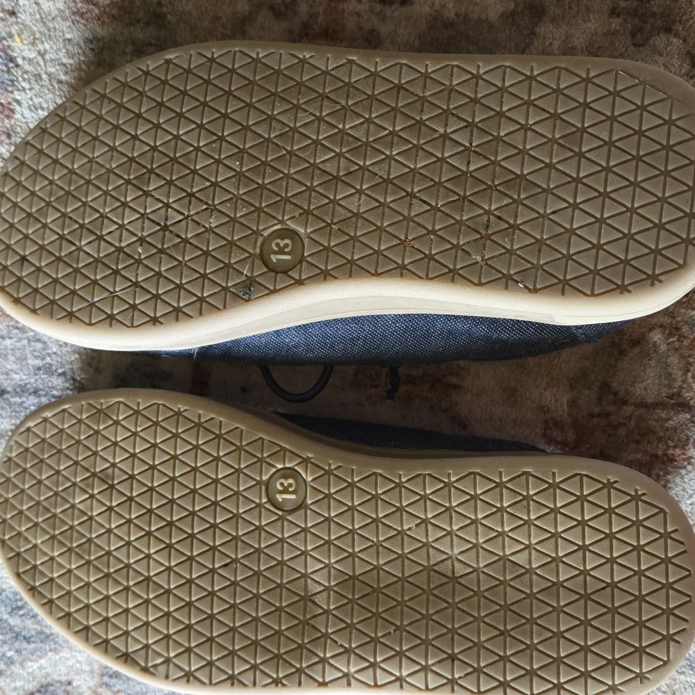 Old Navy Denim Blue  Loafers Slip-Ons with Cushioned Sole Worn Once